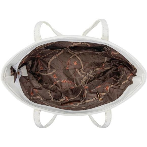 Trendy Quilted Handbag for Women Tote Purse Shoulderbag Large Fashion Hobo Purse - Picture 5 of 6